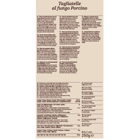 Tagliatelle Porcini Mushrooms Flavoured