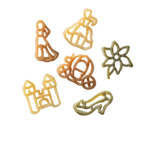 Disney Princesses Tricolor Pasta with Tomato and Spinach