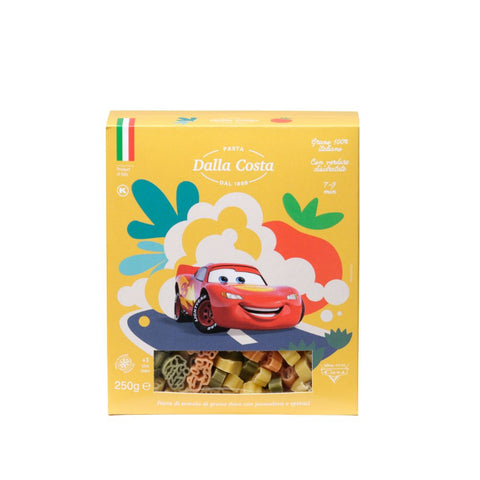 Disney Cars Pasta Tricolore with Tomato and Spinach