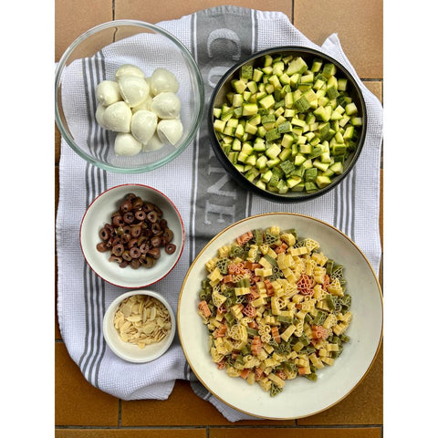 Sea Life Pasta, Tricolor Tomato and Spinach