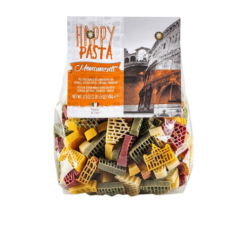 Italian Monuments Pasta Happy Pasta