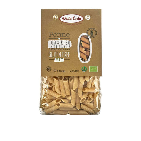 100% Organic Whole Rice Penne Pasta, Gluten-Free