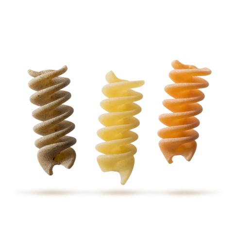 Fusilli Tricolore con Pomodoro e Origano
