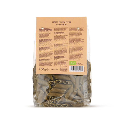 Penne 100% Piselli Senza Glutine Bio