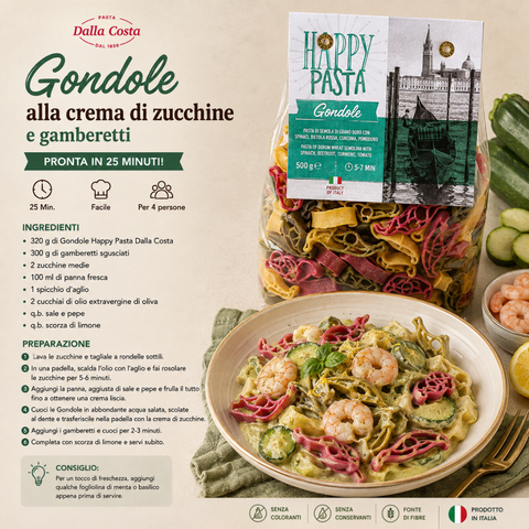 Pasta Gondole Happy Pasta