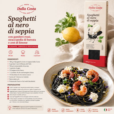 Spaghetti al Nero di Seppia