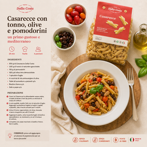 Casarecce Di Semola Di Grano Duro