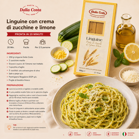 Linguine Di Semola Di Grano Duro