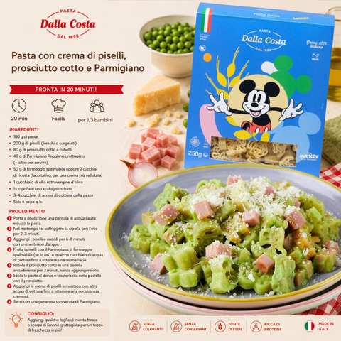 Pasta Mickey & Friends Semola Di Grano Duro