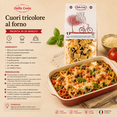 Love Pasta with Tomato and Spinach