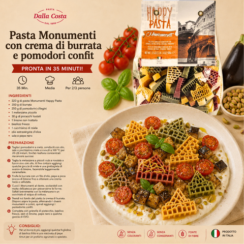 Pasta Monumenti Happy Pasta