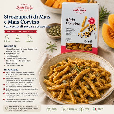 Strozzapreti Mais Corvino Senza Glutine