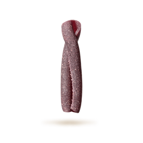 Wholemeal Durum Wheat Semolina Strozzapreti Pasta with Beetroot, Black Carrot and Onion