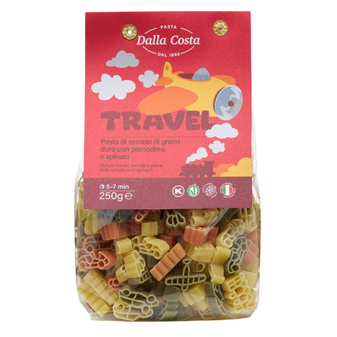 Travel Pasta Tricolore Con Pomodoro e Spinaci