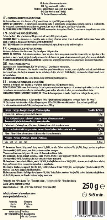 Tagliatelle with Truffle